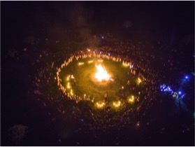 Tara feu de Beltaine